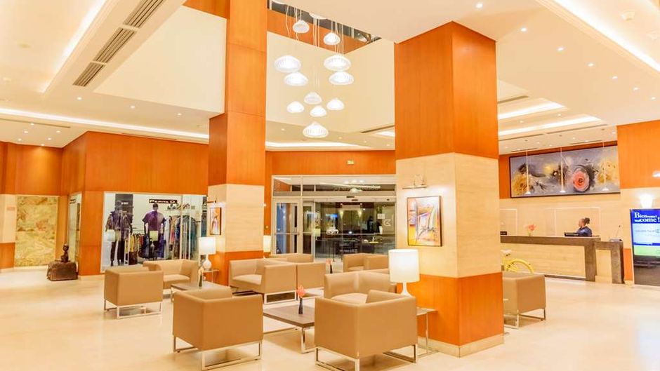 Golden Tulip Le Diplomate Cotonou Lobby