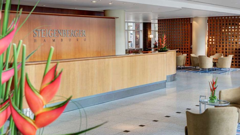 Steigenberger Hotel Hamburg Lobby