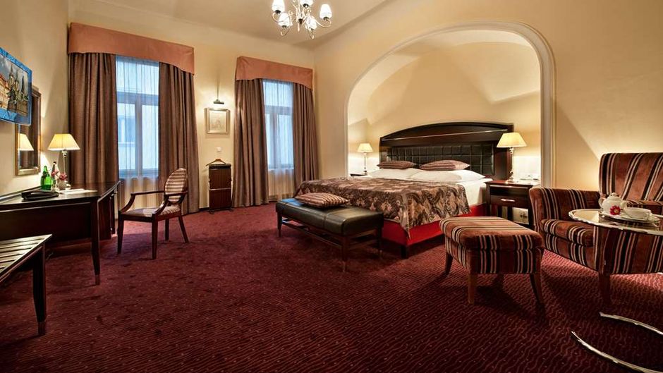EA Embassy Prague Hotel Room