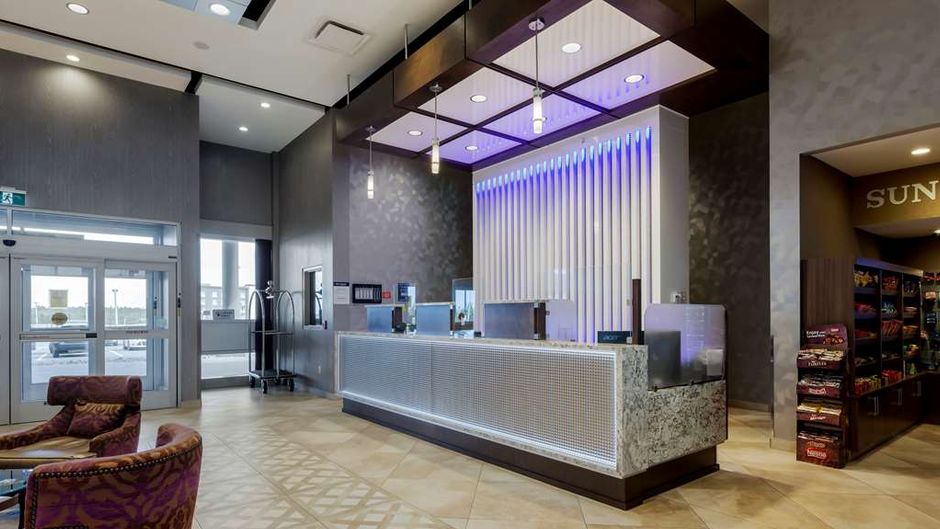 Best Western Plus St John's Airport Lobby