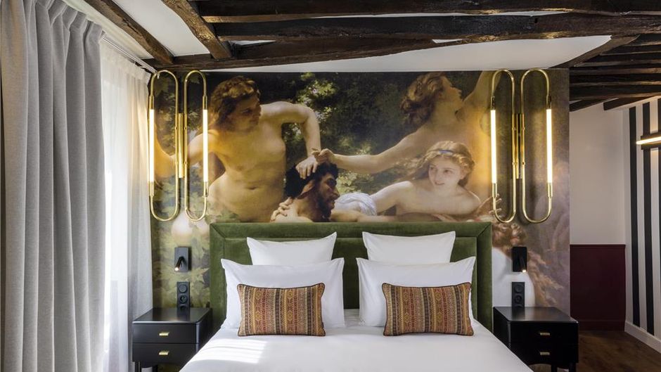 Louis II St Germain Hotel Room