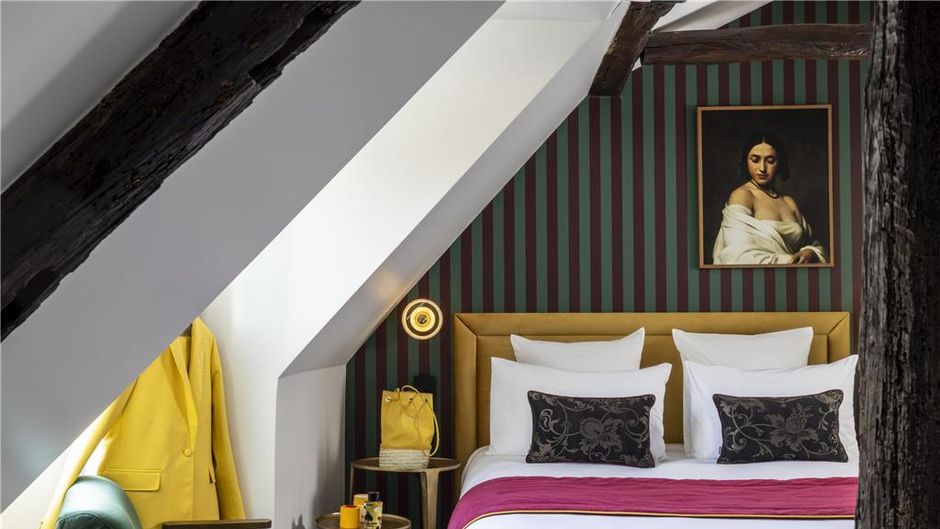 Louis II St Germain Hotel Room