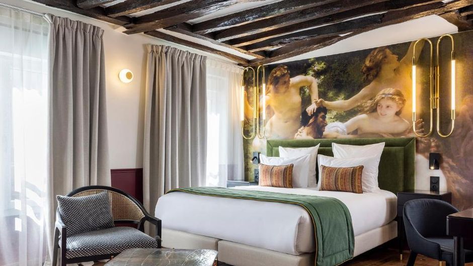 Louis II St Germain Hotel Room