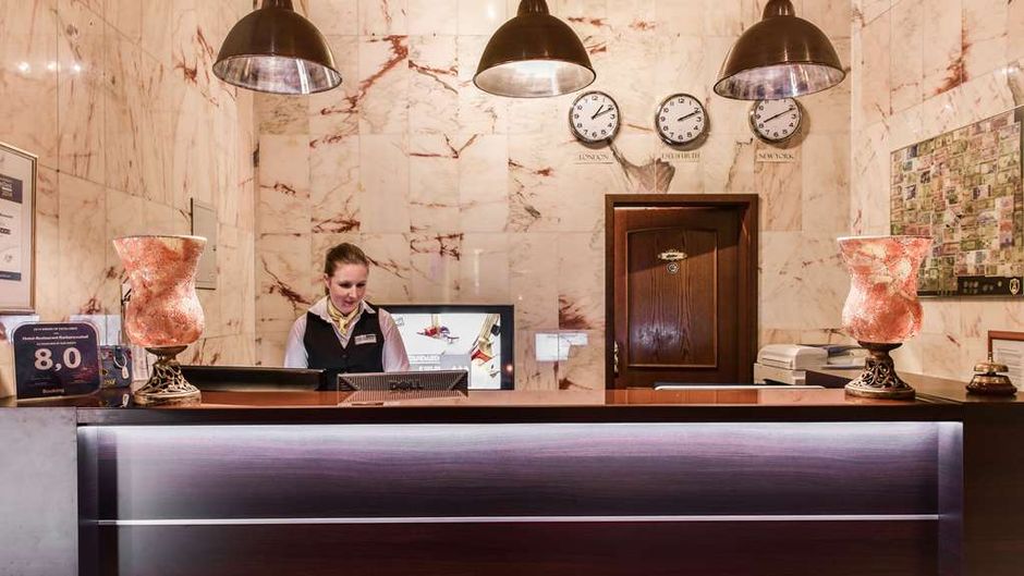 Hotel Barbarossahof Lobby