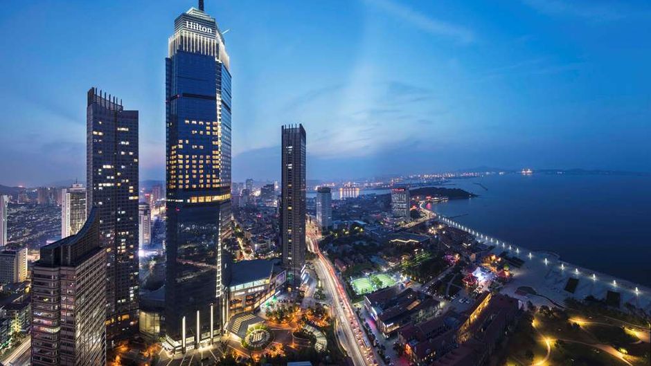 Hilton Yantai Exterior