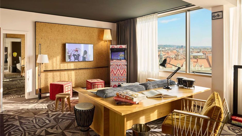 Mama Shelter Hotel Room