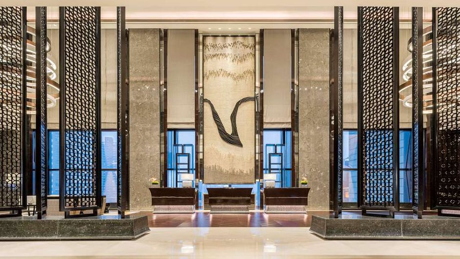 Hyatt Regency Shanghai Global Harbor Lobby