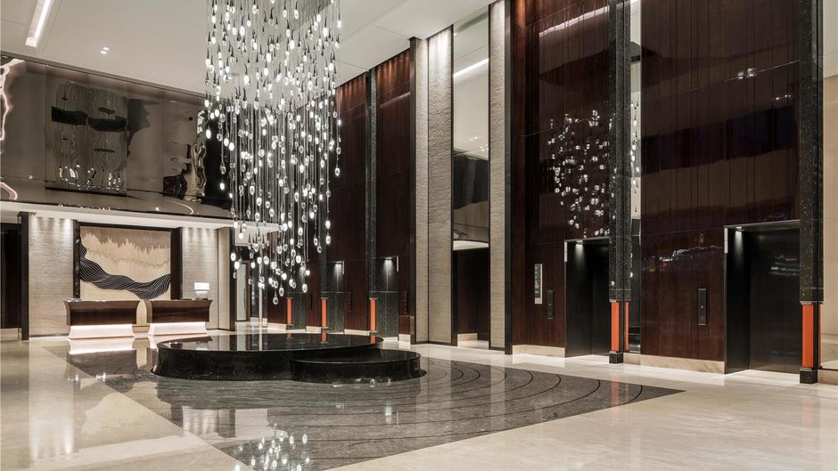 Hyatt Regency Shanghai Global Harbor Lobby