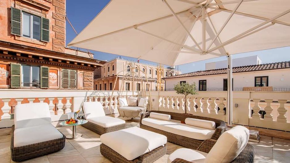 Aleph Rome Hotel, Curio Collection Room