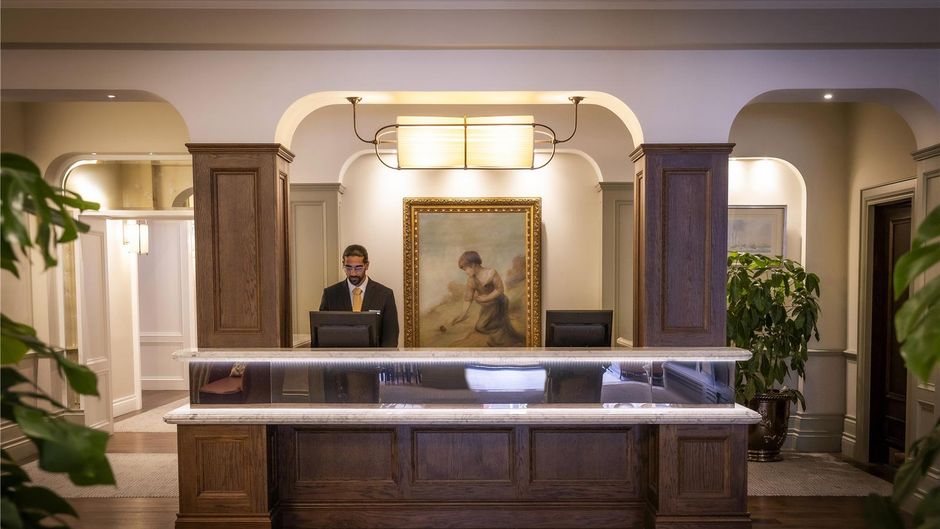 The Metropole Hotel Lobby