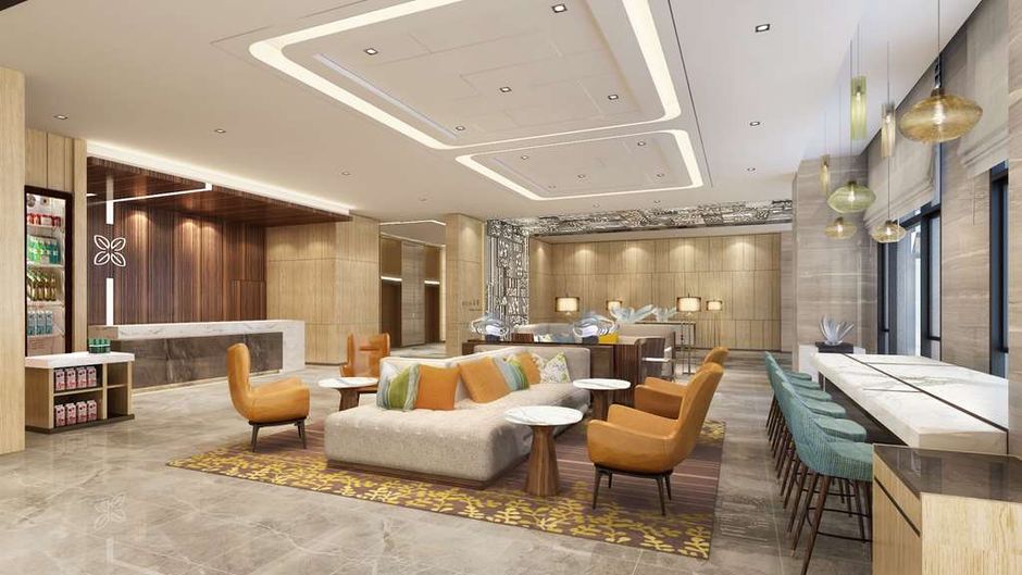 Hilton Garden Inn Shiyan Lobby