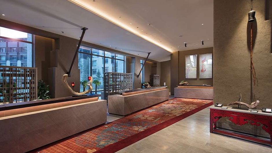 Hilton Jiuzhaigou Resort Lobby
