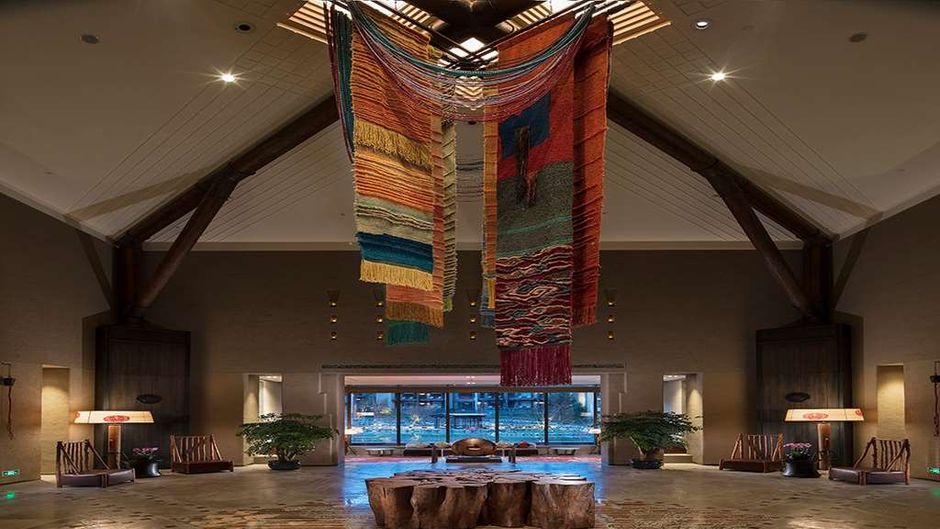 Hilton Jiuzhaigou Resort Lobby