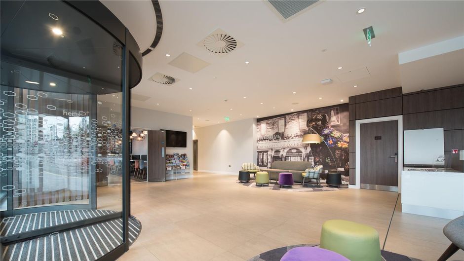 Hampton by Hilton Edinburgh West Lobby