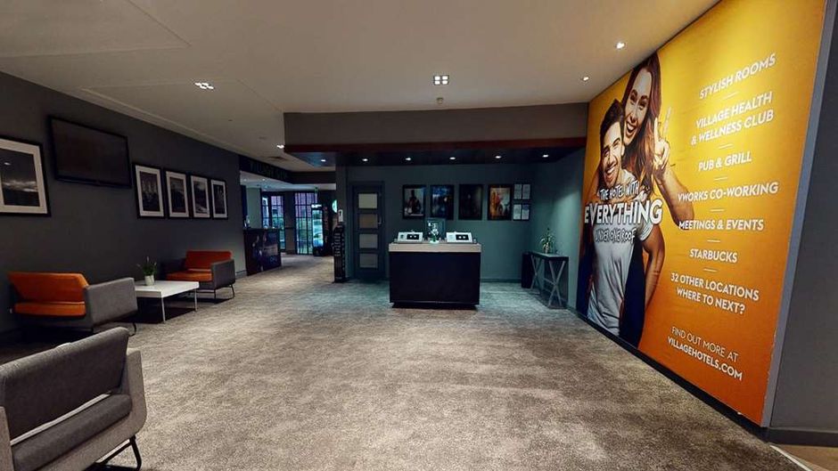 Village Hotel Chester St Davids Lobby