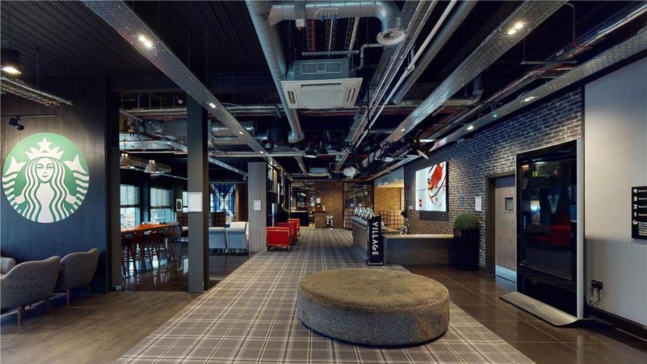 Village Hotel Glasgow Lobby