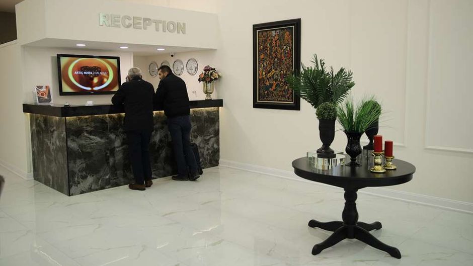 Artic Hotel Lobby