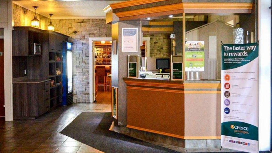 Rodeway Inn Grand Falls Lobby