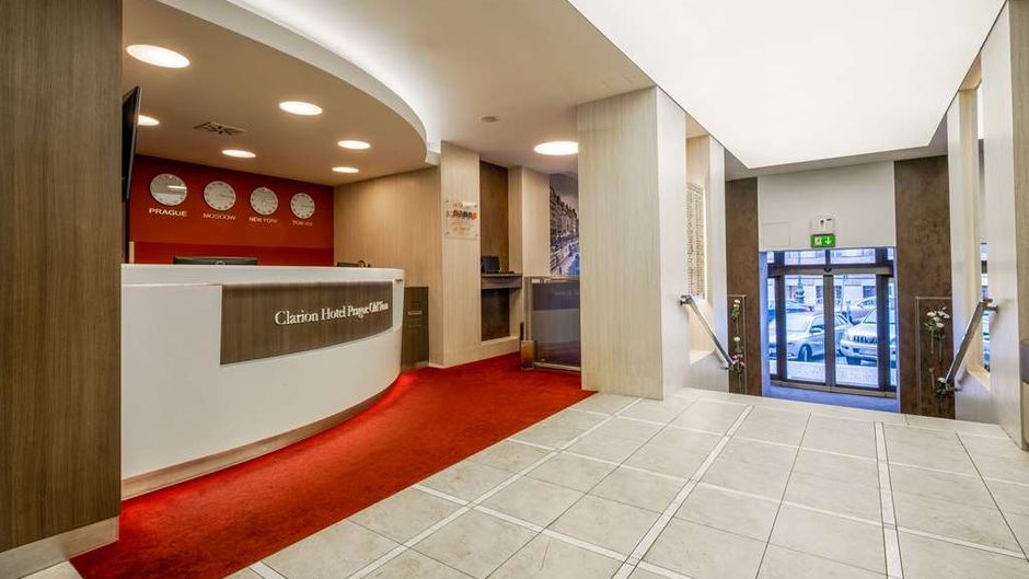 Clarion Hotel Prague Lobby