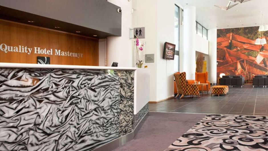 Quality Hotel Entry Lobby