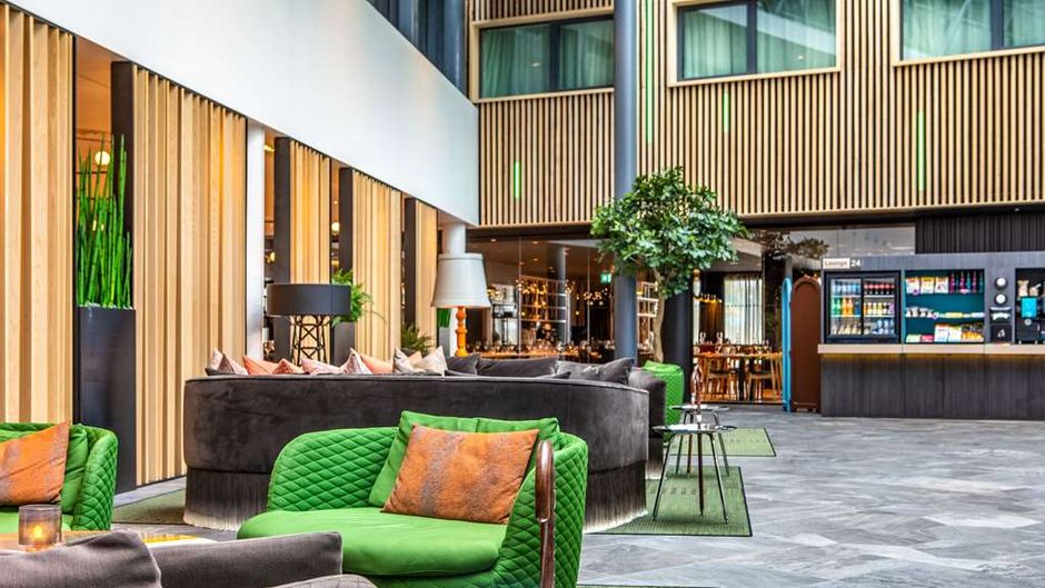 Quality Airport Hotel Gardermoen Lobby