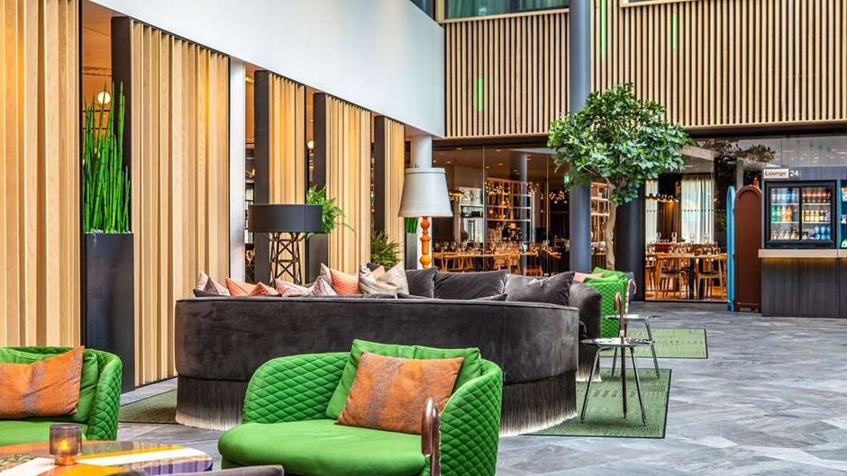 Quality Airport Hotel Gardermoen Lobby
