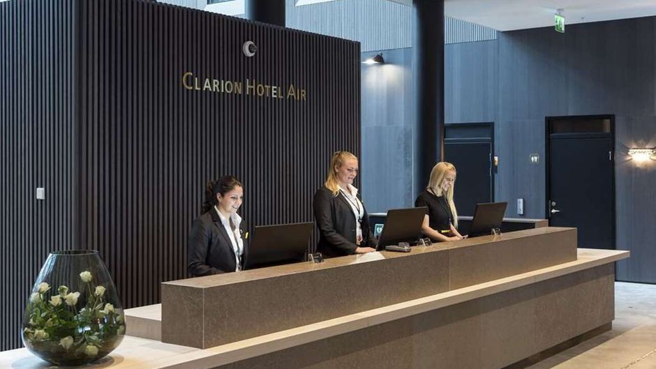 Clarion Hotel Air Sola Airport/Stavanger Lobby