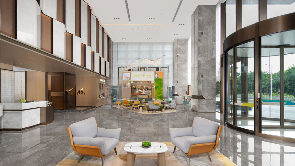Home2 Suites Shenzhen Baoan Airport Lobby
