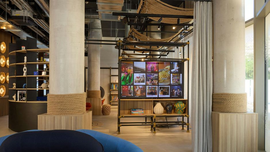 Moxy Nice Lobby