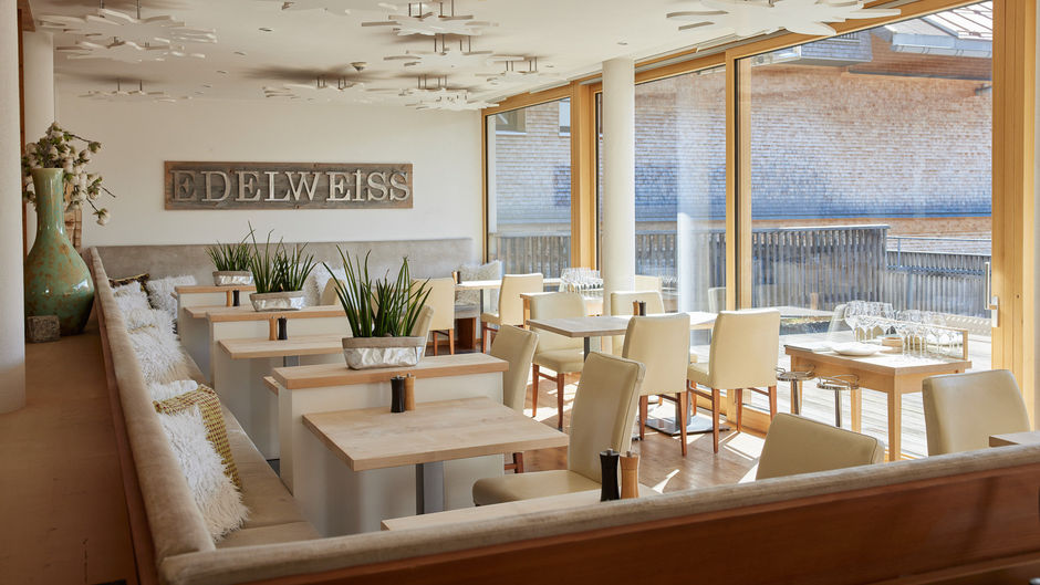 Hubertus Alpin Lodge Spa Restaurant