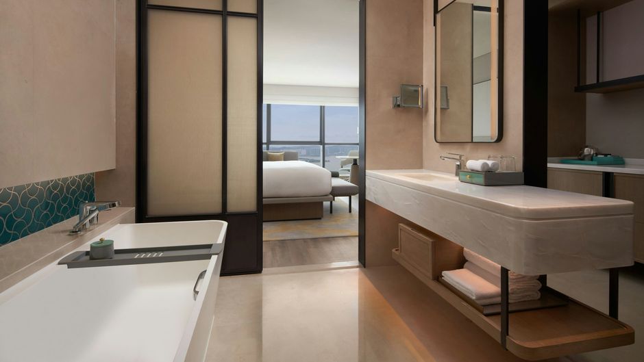 Shantou Marriott Hotel Room