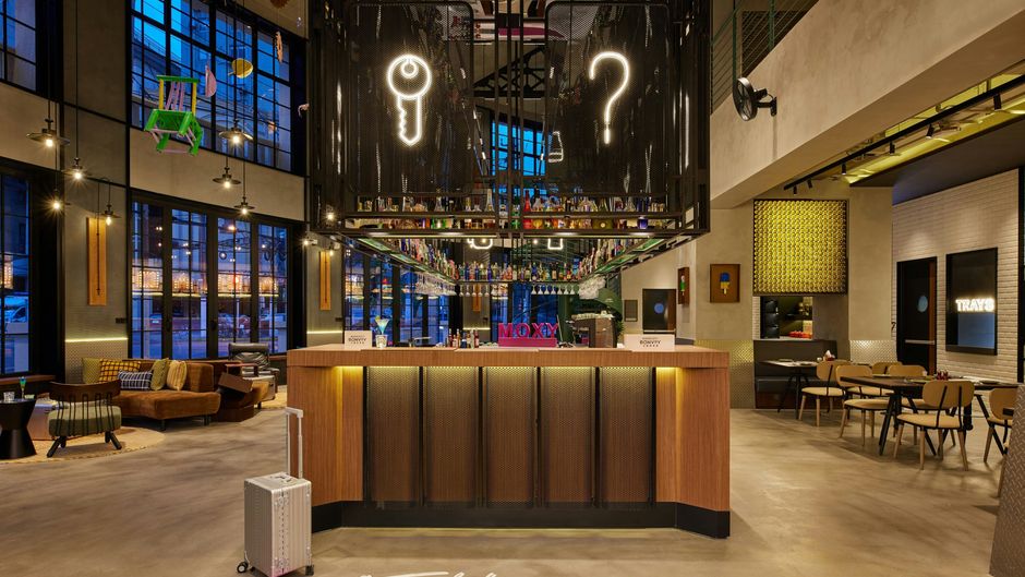 Moxy Shanghai Putuo Lobby