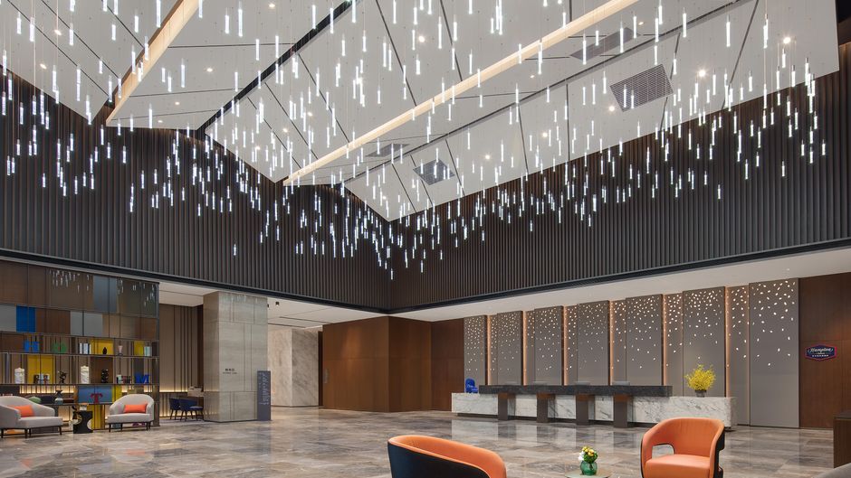 Hampton Foshan West Station Lobby
