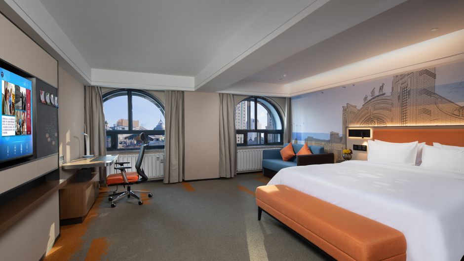 Hampton by Hilton Harbin Zhongyang St Room