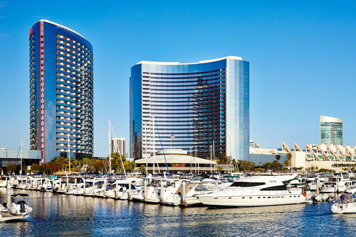Marriott Marquis San Diego Marina hotel exterior