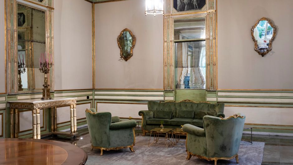Grand Hotel et Des Palmes Lobby