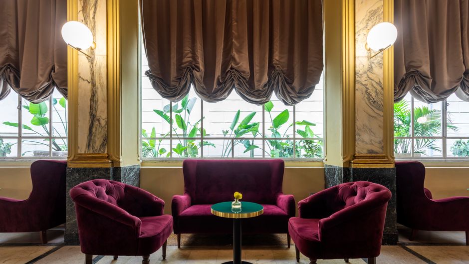 Grand Hotel et Des Palmes Lobby
