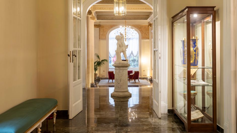 Grand Hotel et Des Palmes Lobby