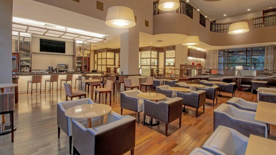 Sao Paulo Airport Marriott Hotel Lobby