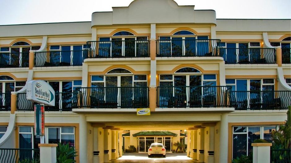 Beach Front Motel Exterior