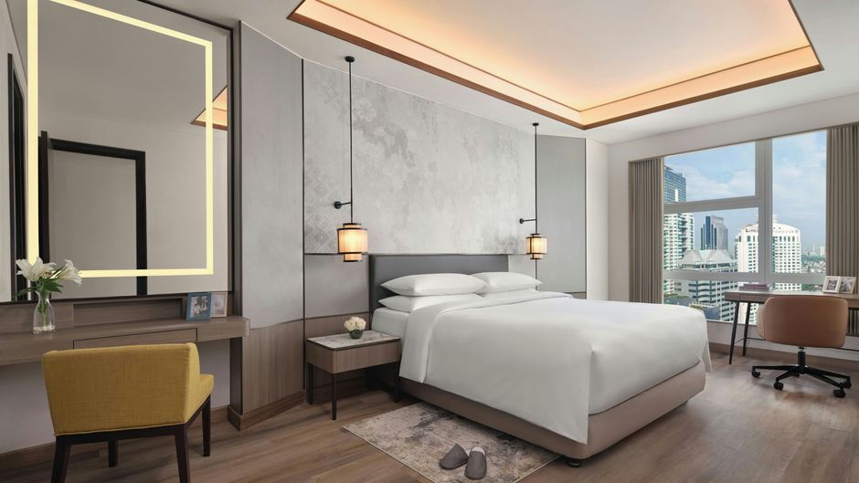 Marriott Exec Apts The Mayflower Jakarta Room