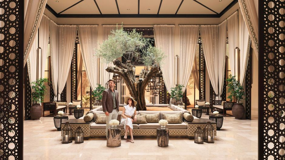 Ritz-Carlton Al Wadi Desert Lobby