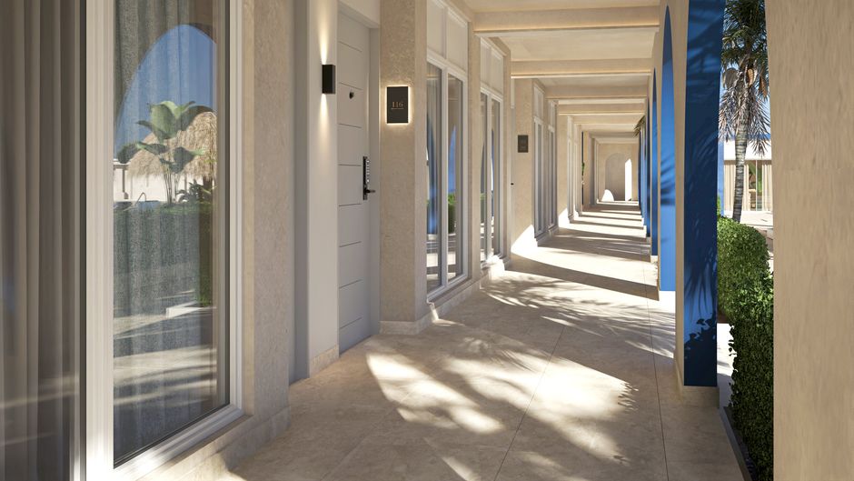voco Surfside Aruba Lobby