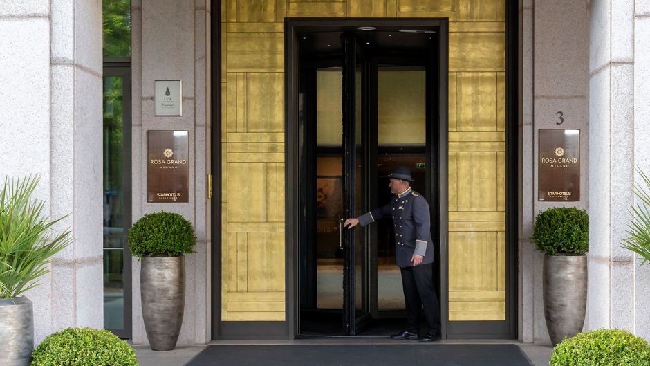 Starhotels Rosa Grand Milano Exterior