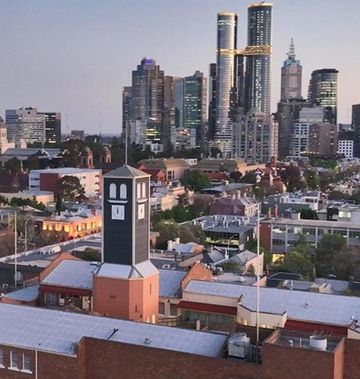 Carlton Clocktower on Lygon