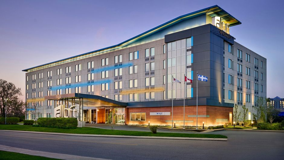 aloft Montreal Airport Exterior
