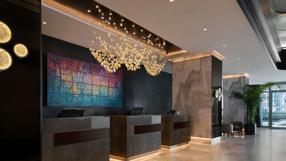 Izmir Marriott Hotel Lobby