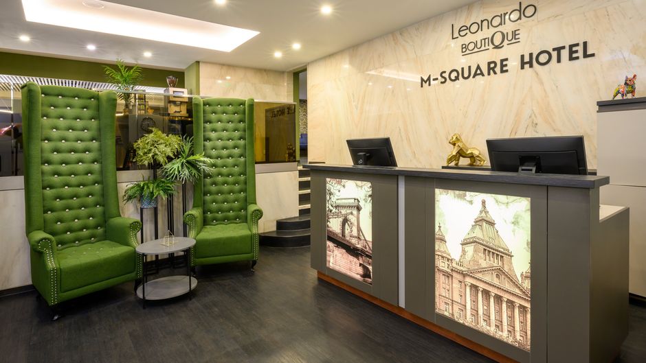 Leonardo Boutique Hotel Budapes M-Square Lobby