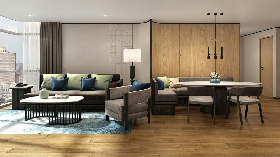 Marriott Exec Apts Sathorn Vista Bangkok Room