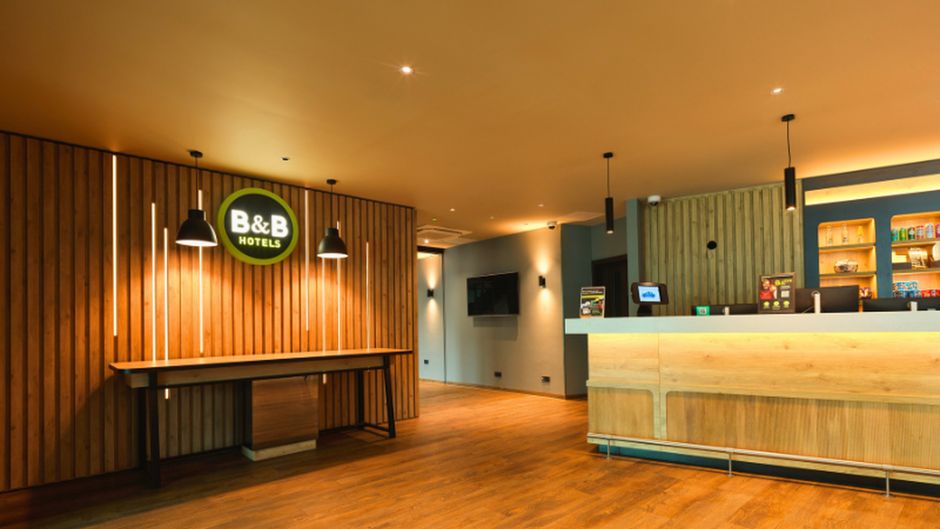 B&B Hotel Derby Lobby
